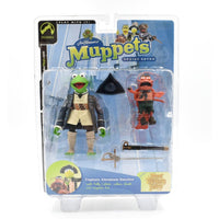 Jim Henson’s The Muppet Series 7 Kermit as Captain Abraham Smollet Action Figure - Toys & Games:Action Figures & Accessories:Action Figures