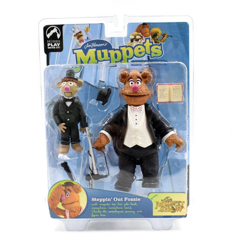 Jim Henson’s The Muppet Series 9 - Steppin’ Out Fozzie & Chuckie Action Figure - Toys & Games:Action Figures & Accessories:Action Figures