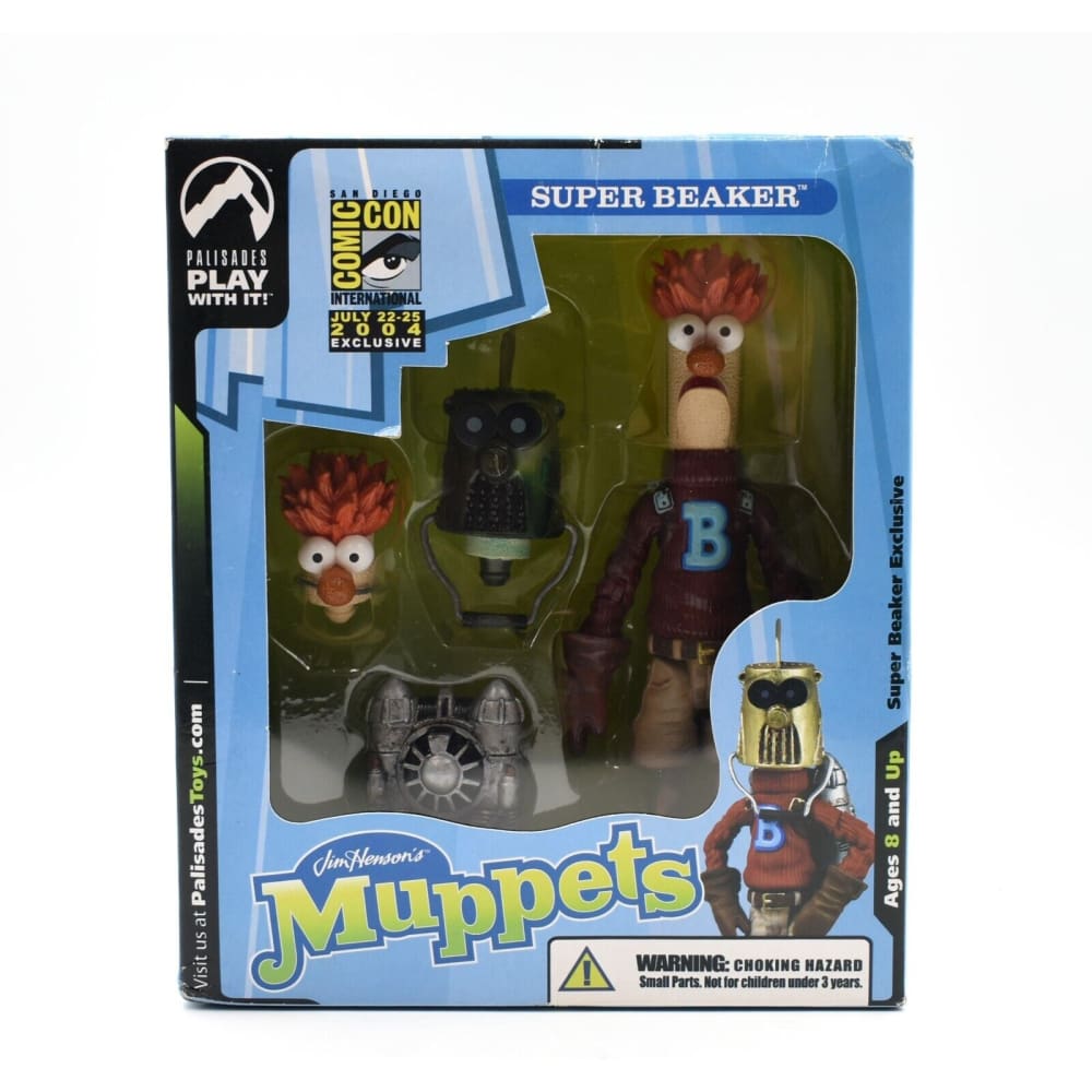 Jim Henson’s The Muppet - Super Beaker SDCC 2004 Exclusive Action Figure - Toys & Games:Action Figures & Accessories:Action Figures