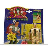 Kenner 1991 - Captain Planet - Commander Clash Action Figure (EU Card) - Toys & Games:Action Figures & Accessories:Action Figures