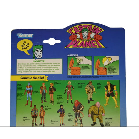 Kenner 1991 - Captain Planet - Sly Sludge Action Figure (EU Card) - Toys & Games:Action Figures & Accessories:Action Figures