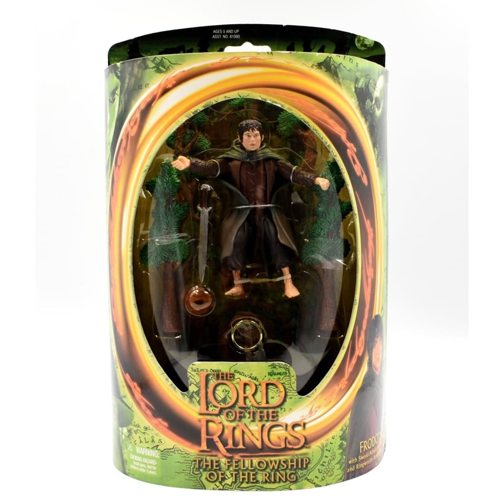 Lord of The Rings Fellowship of The Ring - Frodo Ringwraith Reveal Base Figure - Toys & Games:Action Figures & Accessories:Action Figures