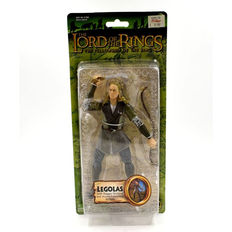 Lord of the Rings Fellowship of the Ring - Legolas with Dagger Action Figure - Toys & Games:Action Figures & Accessories:Action Figures