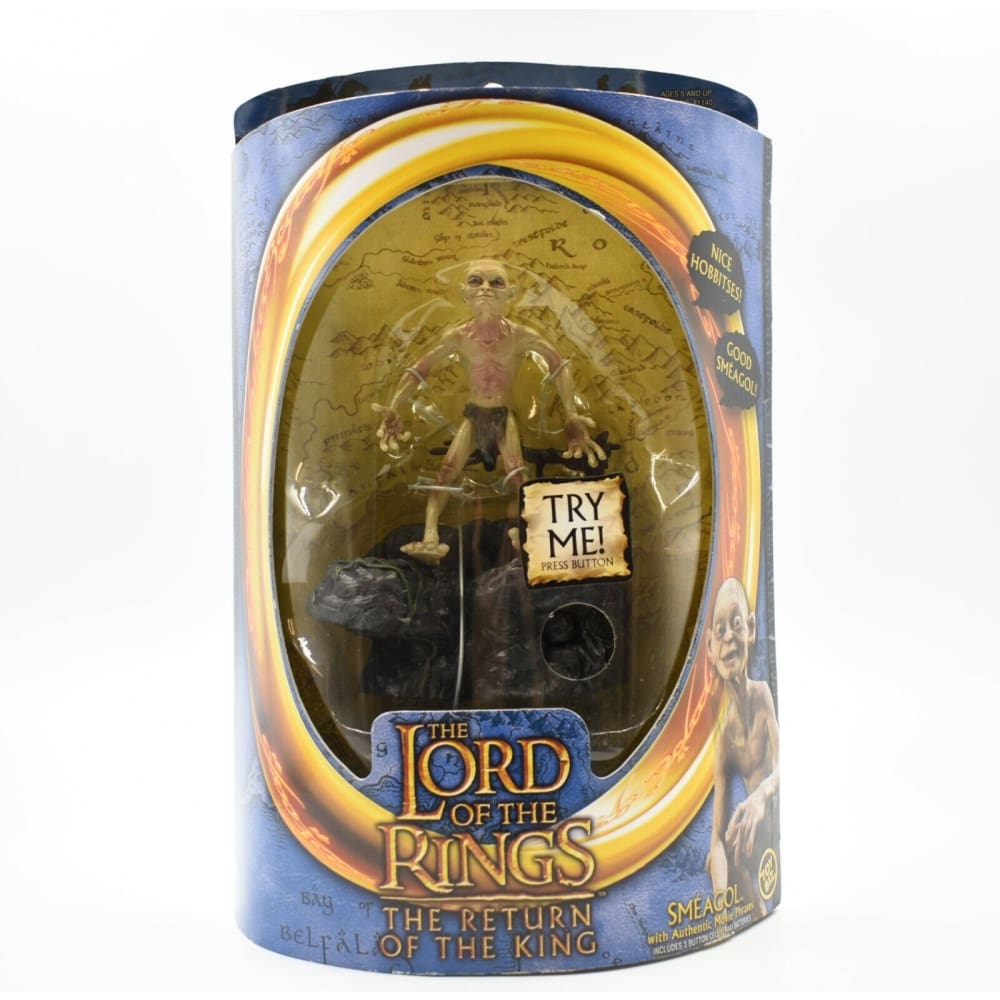 Lord of the Rings Return of The King - Smeagol with Authentic Movie Phrases - Toys & Games:Action Figures & Accessories:Action Figures