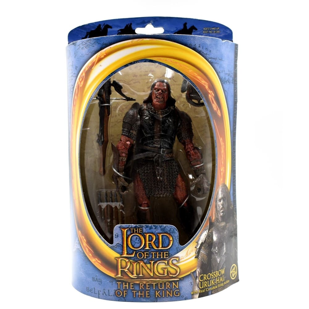 Lord of The Rings The Return of the King - Crossbow Uruk-Hai Action Figure - Toys & Games:Action Figures & Accessories:Action Figures