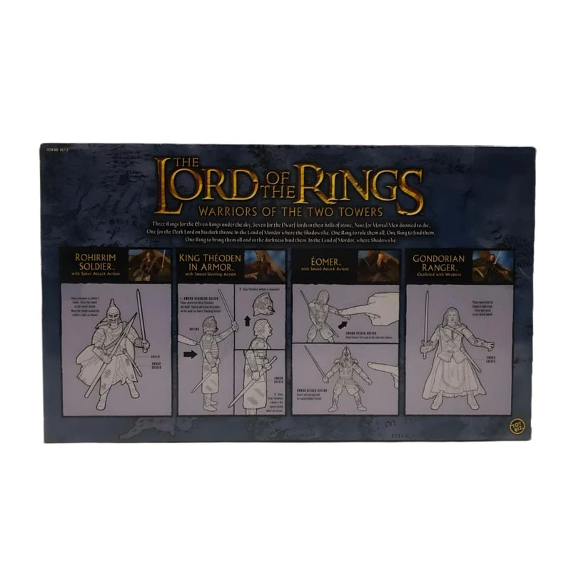 Lord of The Rings - Warriors of The 2 Towers Action Figure 4-Pack - Toys & Games:Action Figures & Accessories:Action Figures