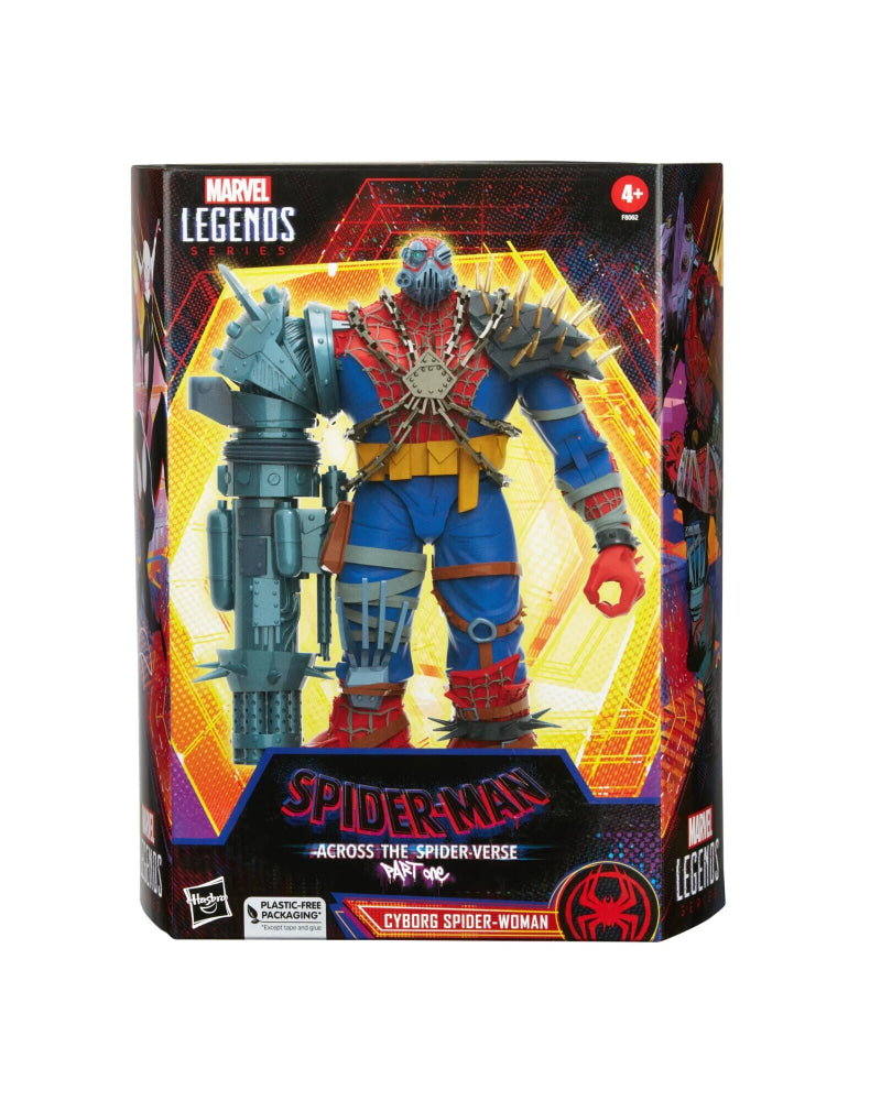 Marvel Legend Spider-Man Across The Spider-Verse - Cyborg Spider-Woman Action Figure - Toys & Games:Action Figures & Accessories:Action