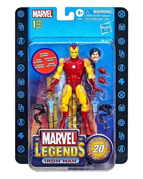 Marvel Legends 20th Anniversary Series 1 - Iron Man Action Figure COMING SOON - Toys & Games:Action Figures & Accessories:Action Figures