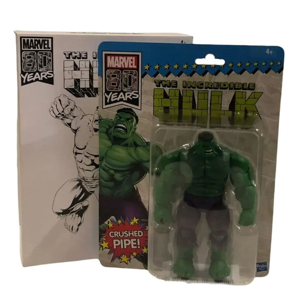 Marvel Legends 80 Years Retro Wave - The Incredible Hulk Action Figure - Toys & Games:Action Figures & Accessories:Action Figures