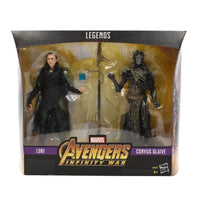 Marvel Legends Avengers Infinity War - Loki & Corvus Glaive Action Figure 2-Pack - Toys & Games:Action Figures & Accessories:Action Figures