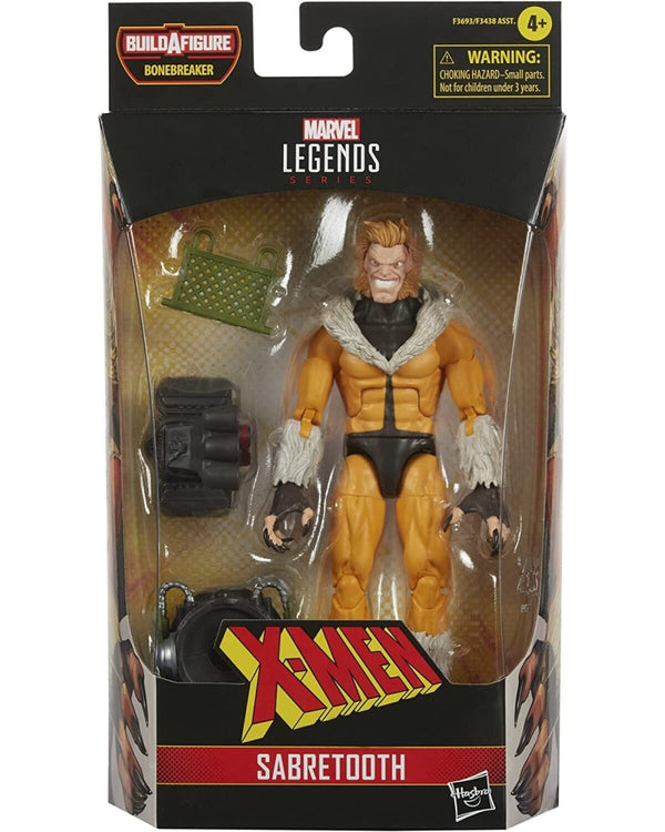 Marvel Legends Bonebreaker BAF X-Men Wave - Sabretooth Action Figure - Toys & Games:Action Figures & Accessories:Action Figures