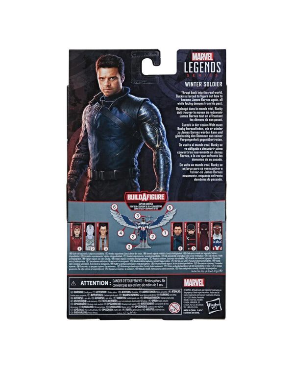 Marvel Legends Captain America (Falcon) BAF Series Winter Soldier Action Figure - Toys & Games:Action Figures & Accessories:Action Figures