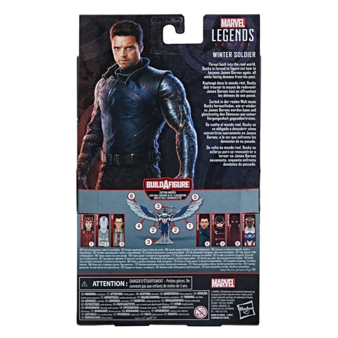 Marvel Legends Captain America (Falcon) BAF Series Winter Soldier Action Figure - Toys & Games:Action Figures & Accessories:Action Figures