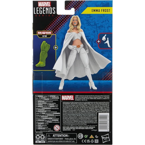 Marvel Legends Ch’oo BAF X-Men Series - Emma Frost Action Figure - Toys & Games:Action Figures & Accessories:Action Figures