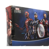 Marvel Legends Civil War - Spider-Man Captain America & Iron Man Figure 3-Pack - Toys & Games:Action Figures & Accessories:Action Figures