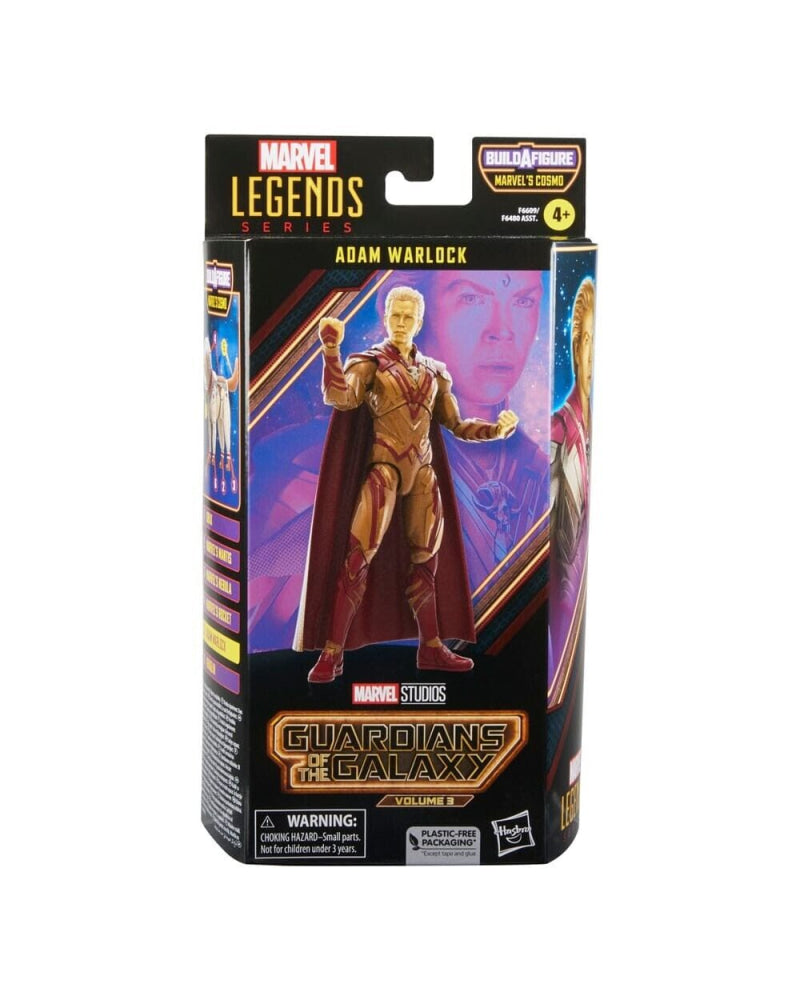 Marvel Legends Cosmo BAF Guardians of the Galaxy Vol 3 - Adam Warlock Figure - Toys & Games:Action Figures & Accessories:Action Figures