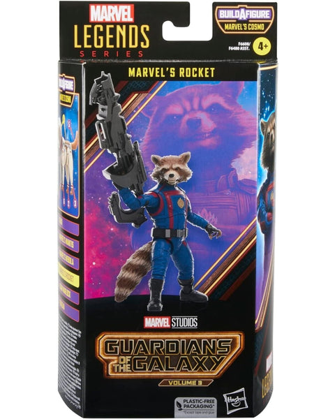 Marvel Legends Cosmo BAF Guardians of the Galaxy Vol 3 - Rocket Action Figure - Toys & Games:Action Figures & Accessories:Action Figures