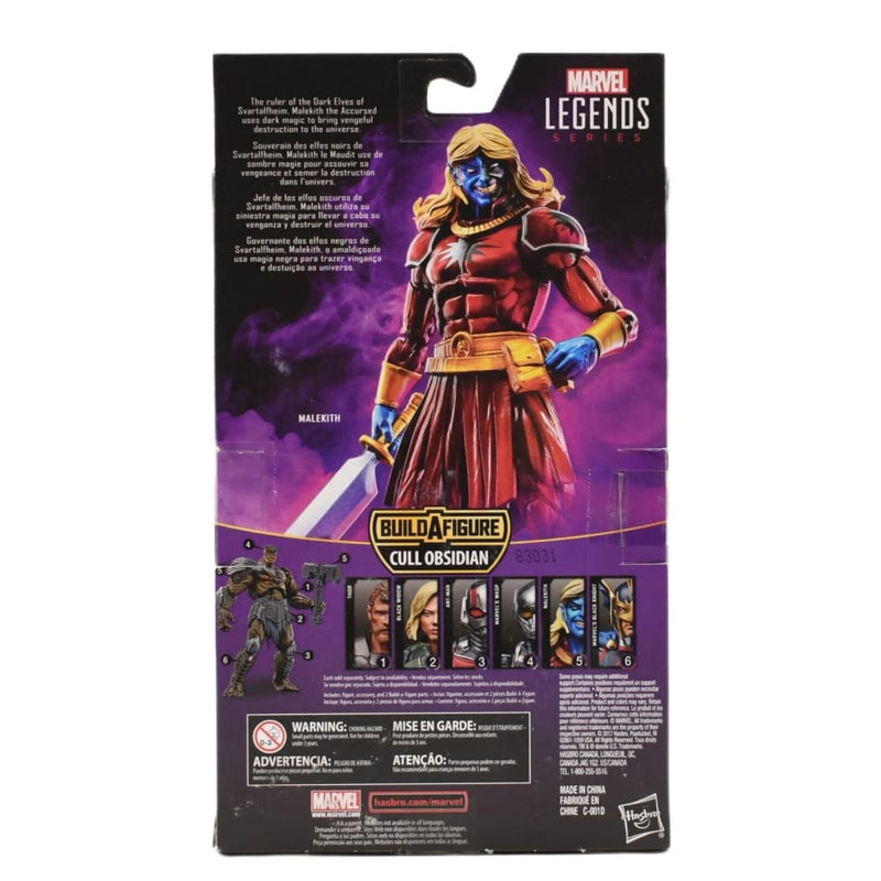 Marvel Legends Cull Obsidian BAF Avengers Series - Malekith Action Figure - Toys & Games:Action Figures & Accessories:Action Figures