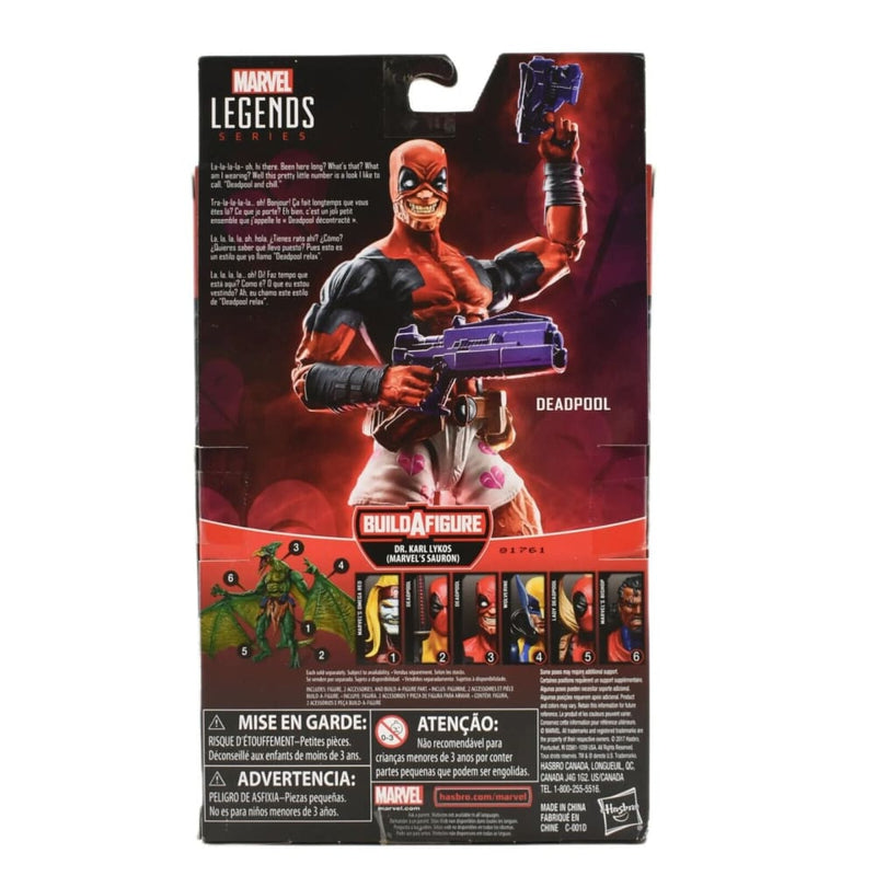 Marvel Legends Dr Karl Lykos Sauron BAF Series Deadpool in Boxers Action Figure - Toys & Games:Action Figures & Accessories:Action Figures