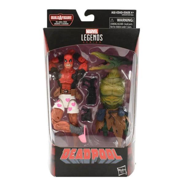 Marvel Legends Dr Karl Lykos Sauron BAF Series Deadpool in Boxers Action Figure - Toys & Games:Action Figures & Accessories:Action Figures