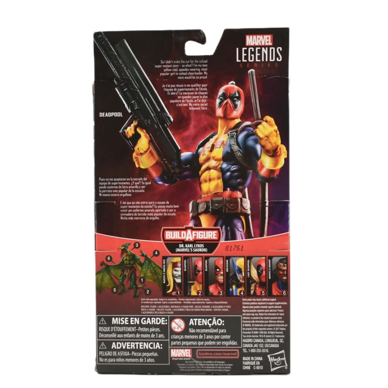 Marvel Legends Dr. Karl Lykos (Sauron) BAF Series - X-Men Deadpool Action Figure - Toys & Games:Action Figures & Accessories:Action Figures