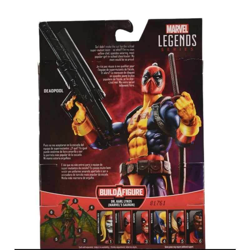 Marvel Legends Dr. Karl Lykos (Sauron) BAF Series - X-Men Deadpool Action Figure - Toys & Games:Action Figures & Accessories:Action Figures