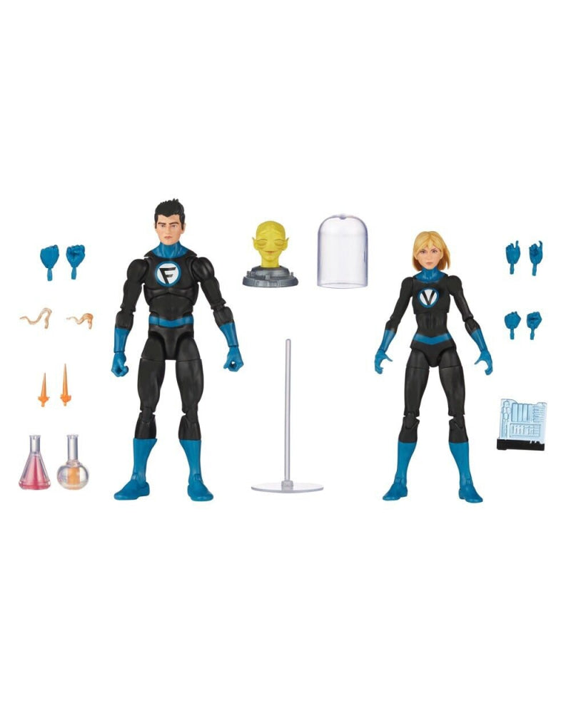 Marvel Legends Fantastic 4 - Franklin Richards & Valeria Richards Figure 2-Pack - Toys & Games:Action Figures & Accessories:Action Figures