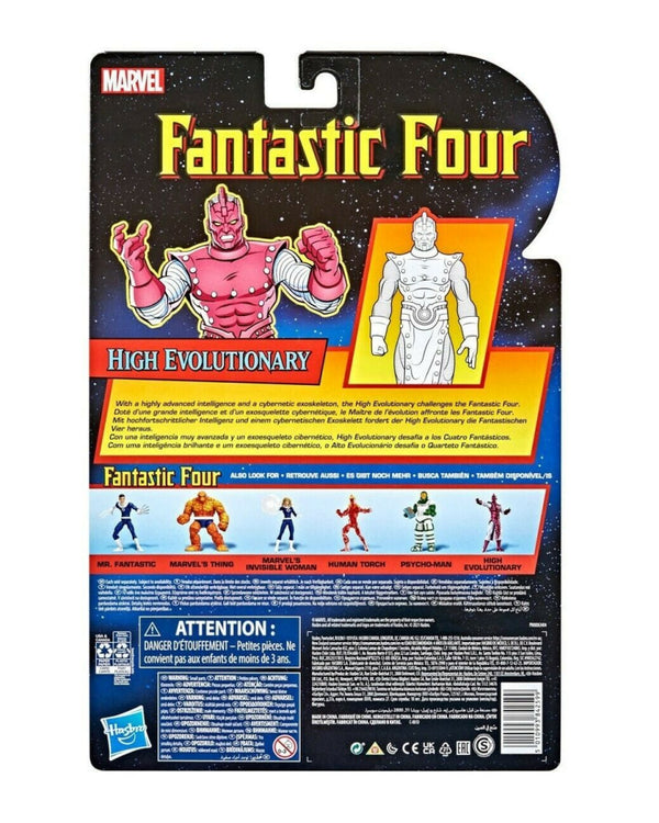 Marvel Legends Fantastic Four Retro Wave - High Evolutionary Action Figure - Toys & Games:Action Figures & Accessories:Action Figures