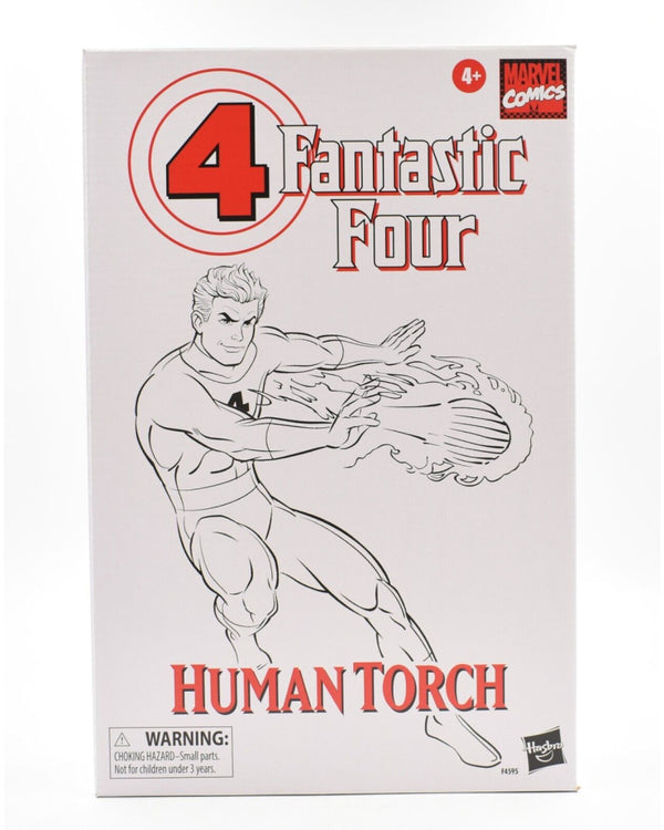 Marvel Legends Fantastic Four Retro Wave - Human Torch Action Figure - Toys & Games:Action Figures & Accessories:Action Figures