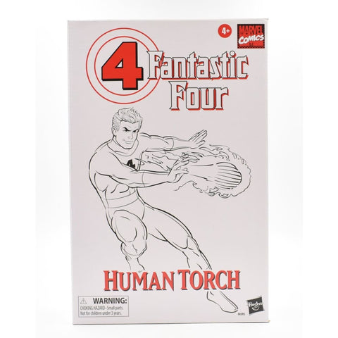 Marvel Legends Fantastic Four Retro Wave - Human Torch Action Figure - Toys & Games:Action Figures & Accessories:Action Figures