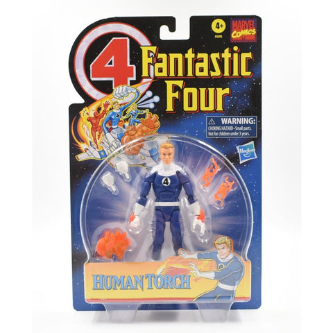 Marvel Legends Fantastic Four Retro Wave - Human Torch Action Figure - Toys & Games:Action Figures & Accessories:Action Figures