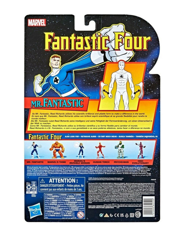 Marvel Legends Fantastic Four Retro Wave - Mr. Fantastic Action Figure - Toys & Games:Action Figures & Accessories:Action Figures