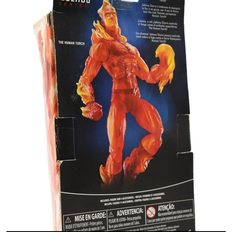 Marvel Legends Fantastic Four The Human Torch Walgreens Exclusive Action Figure - Toys & Games:Action Figures & Accessories:Action Figures