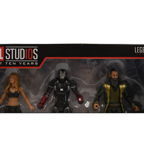 Marvel Legends First 10 Years Pepper Potts Iron Man Mark XXII & Mandarin 3-Pack - Toys & Games:Action Figures & Accessories:Action Figures