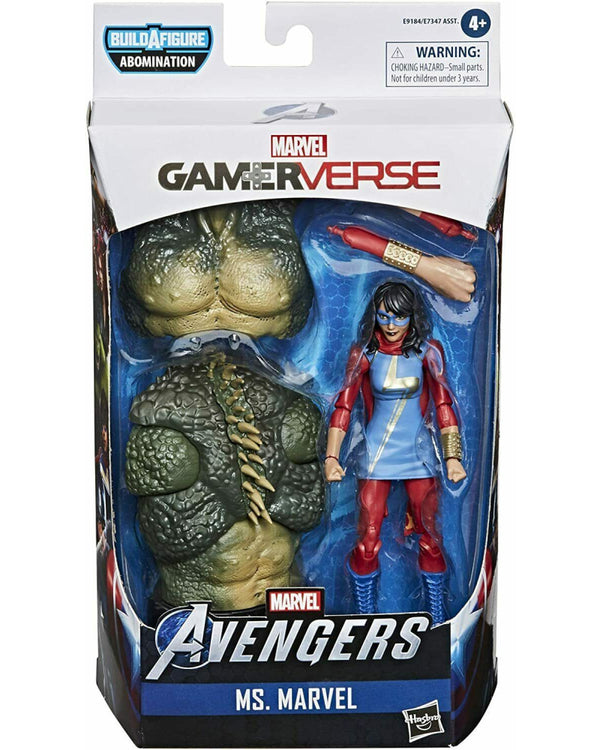 Marvel Legends Gameverse Series Abomination BAF - Ms. Marvel Action Figure - Toys & Games:Action Figures:TV Movies & Video Games