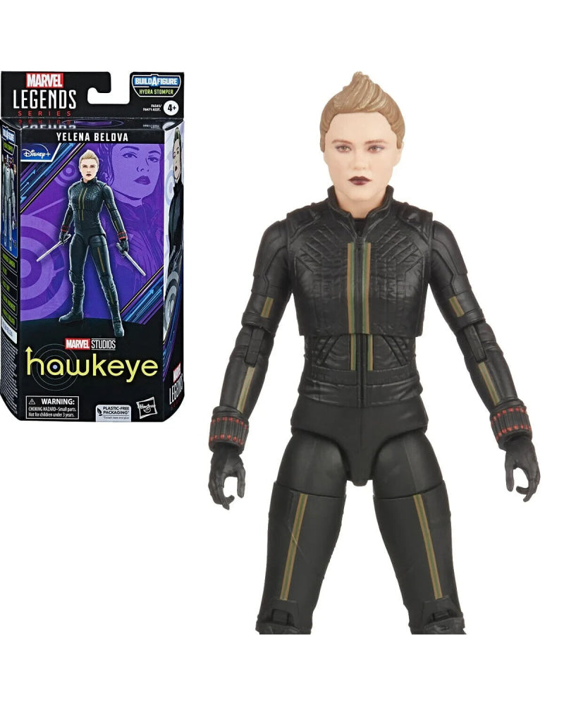 Marvel Legends Hydra Stomper BAF Disney + Wave - Yelena Belova Action Figure Toys & Games:Action Figures Accessories:Action