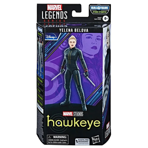 Marvel Legends Hydra Stomper BAF Disney + Wave - Yelena Belova Action Figure Toys & Games:Action Figures Accessories:Action