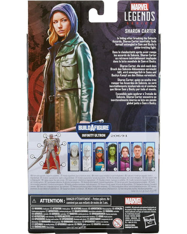 Marvel Legends Infinity Ultron BAF Disney + Wave - Sharon Carter Action Figure Toys & Games:Action Figures Accessories:Action