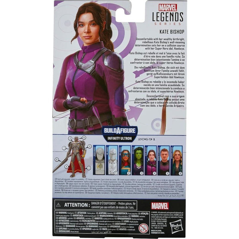 Marvel Legends Infinity Ultron BAF Wave Hawkeye - Kate Bishop Action Figure - Toys & Games:Action Figures & Accessories:Action Figures