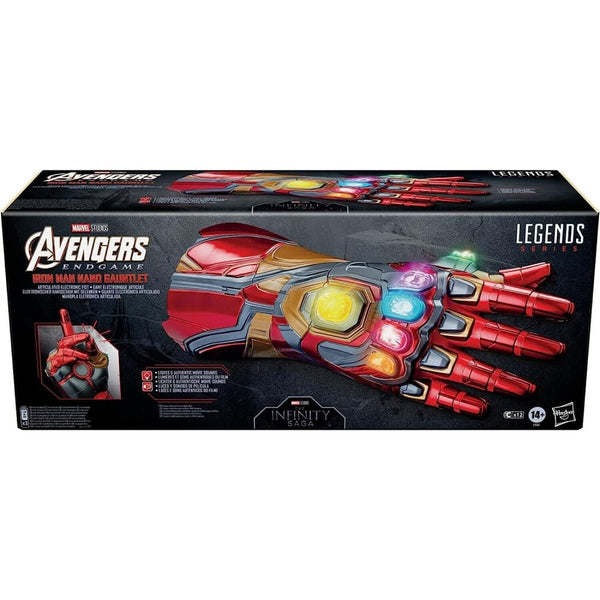 Marvel Legend Iron Man Nano Gauntlet Electronic Fist Removable Infinity Stones - Toys & Games:Action Figures & Accessories:Action Figures