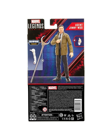 Marvel Legends Khonshu BAF WandaVision Series- Agent Jimmy Woo Action Figure - Toys & Games:Action Figures & Accessories:Action Figures