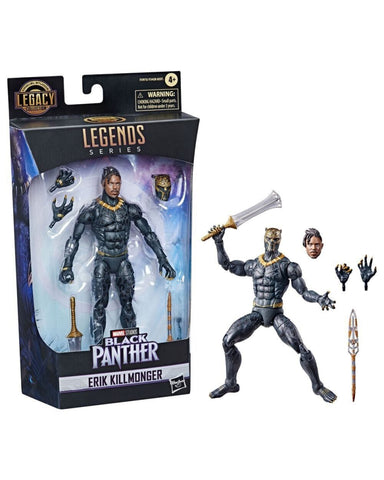 Marvel Legends Legacy Collection Black Panther - Erik Killmonger Action Figure Toys & Games:Action Figures Accessories:Action