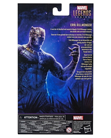 Marvel Legends Legacy Collection Black Panther - Erik Killmonger Action Figure Toys & Games:Action Figures Accessories:Action