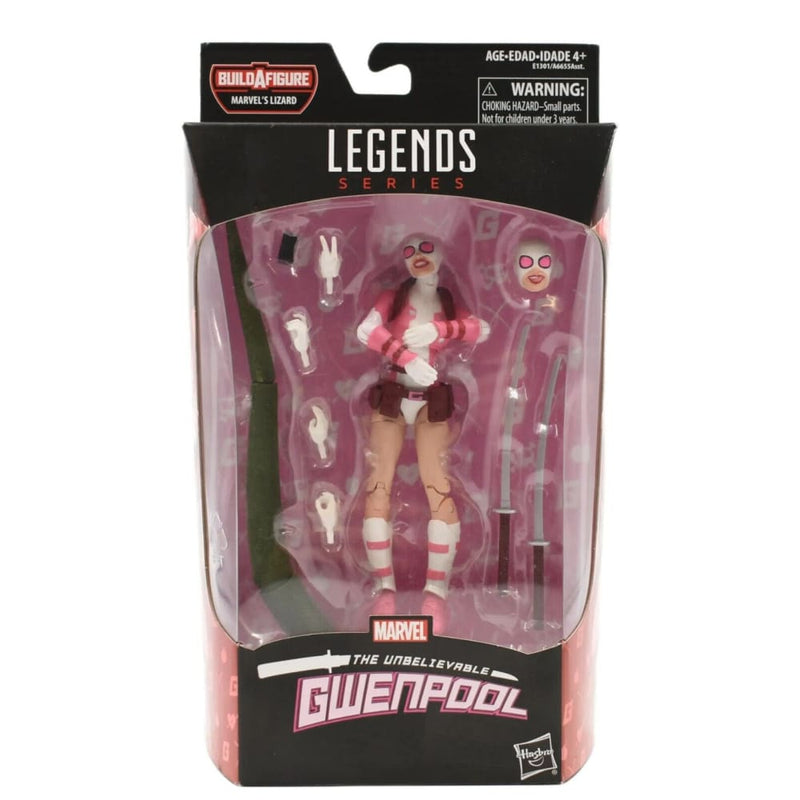 Marvel Legends Lizard BAF Series - The Unbelievable Gwenpool Action Figure - Toys & Games:Action Figures & Accessories:Action Figures