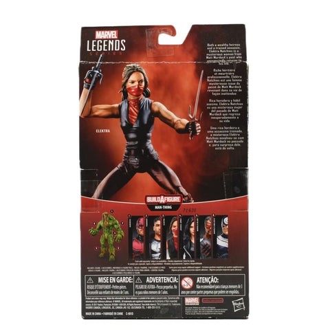 Marvel Legends Man-Thing BAF Daredevil Series - Elektra Action Figure - Toys & Games:Action Figures & Accessories:Action Figures