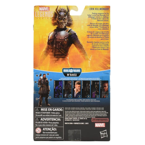 Marvel Legends M’Baku BAF Black Panther Series - Erik Killmonger Action Figure - Toys & Games:Action Figures & Accessories:Action Figures