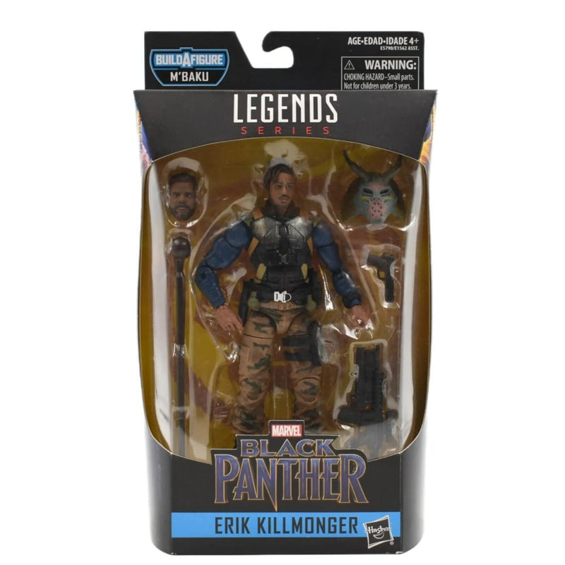 Marvel Legends M’Baku BAF Black Panther Series - Erik Killmonger Action Figure - Toys & Games:Action Figures & Accessories:Action Figures