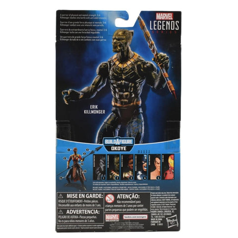 Marvel Legends Okoye BAF Black Panther Series - Erik Killmonger Action Figure - Toys & Games:Action Figures & Accessories:Action Figures