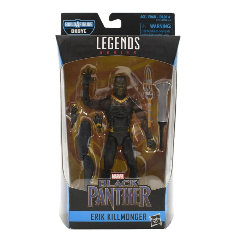 Marvel Legends Okoye BAF Black Panther Series - Erik Killmonger Action Figure - Toys & Games:Action Figures & Accessories:Action Figures