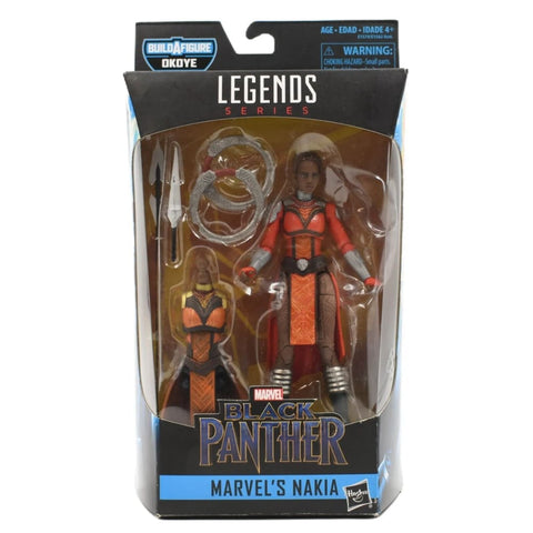 Marvel Legends Okoye BAF Black Panther Series - Nakia Action Figure - Toys & Games:Action Figures & Accessories:Action Figures